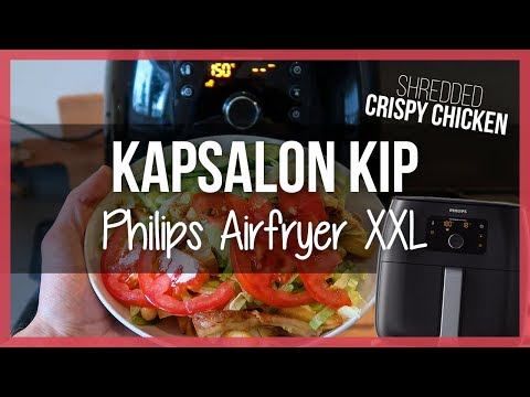 Kapsalon met Kip uit Airfryer – Philips Airfryer XXL Recept