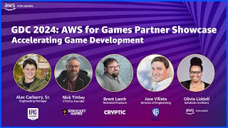 GDC 2024: AWS for Games Partner Showcase panel - Accelerating Game Development