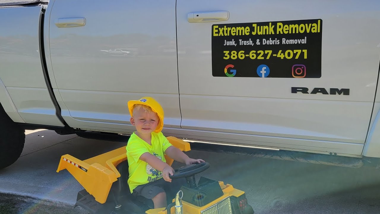 Full Load Friday! Junk Removal In Florida. Extreme Junk Removal. YouTube