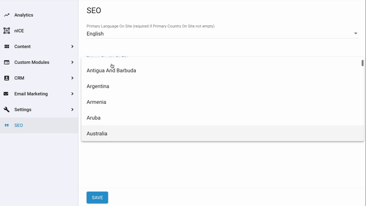 TreeplCMS SEO Country Language overview - YouTube
