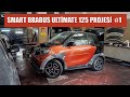 Smart brabus ultimate 125 projesi body kit montaj