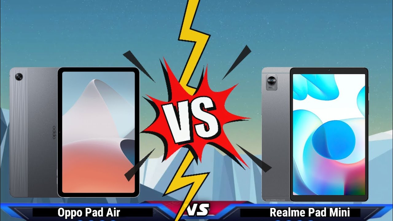 Oppo Pad Air vs Realme Pad Mini YouTube
