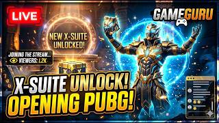 PUBG LIVE 🔴 X-Suit Opening!  New X-Suit Unlocked | Live Crate Opening | PUBG Mobile Live