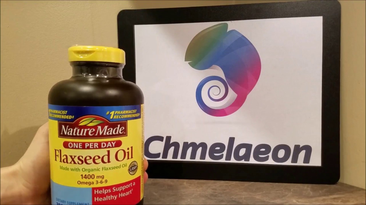 Flaxseed Oil Benefits NatureMade 1400mg Omega 3 6 9 Heart Health