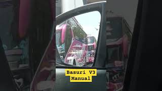 Basuri V3 Manual telolet #fypshorts #busmania