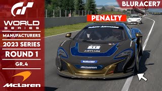 Gran Turismo 7: GTWS Manufacturers Cup | 2023 Series - Round 1 | McLaren