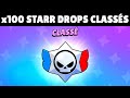 Opening de 100 starr drop classs sur brawl stars a donne quoi 