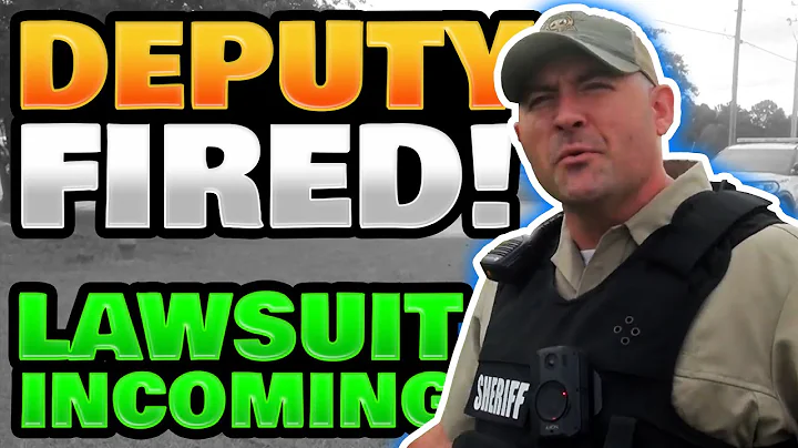 Deputy Fired Almost Instantly After Belligerent At...