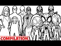 Drawig  marvels spidey and his amazing friends spider man spiderverse  60 minute compilation