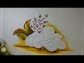 Roberto Ferreira 😃 Novo Projeto 😃 folhas, fundo e flores gestuais 🖌 Parte 1 🖌