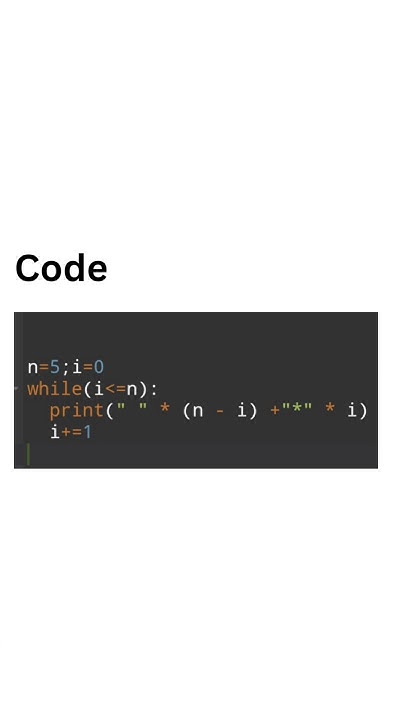 Python coding questions asked in interview reverse star pattern #python ...