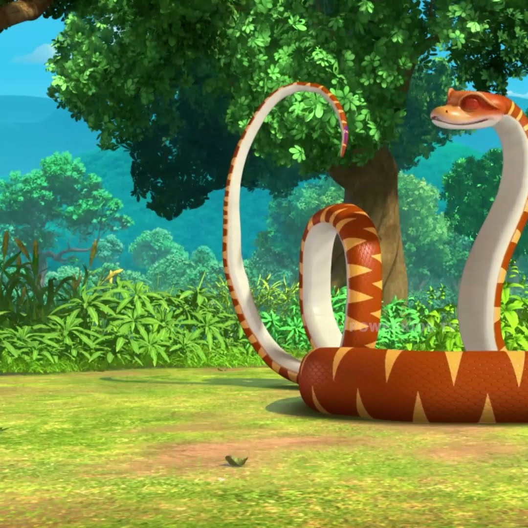 YE TO MAZEDAAR HAI #powerkidsshorts #junglebook #mowgli #junglebookinhindi #baloo