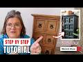 How to Paint Furniture with NEW Dixie Belle Chalk Mineral Paint | Sanctuary Tutorial