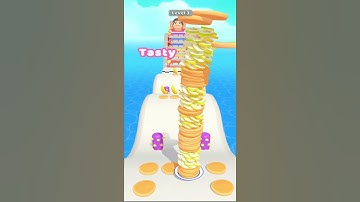 Extreme Difficulty- Pancake Run 3D- lvl- 3#shorts