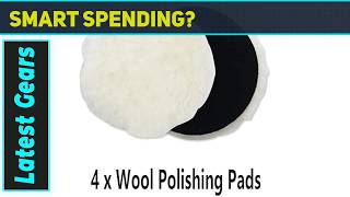 IPELY 5 Inch Wool Polishing Buffing Pad Best Budget Polishing Wheel Set