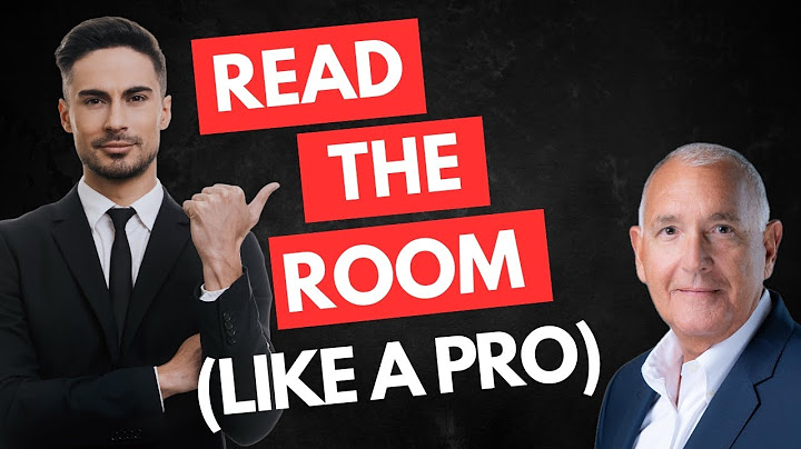 Read the room like a pro | JOE NAVARRO