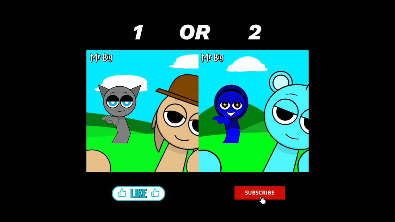 1 Or 2 Incredibox Sprunki Edit Shorts Fyp Sprunkiincredibox