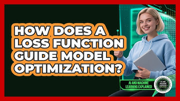 How Does A Loss Function Guide Model Optimization?