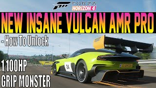 Forza Horizon 4 - INSANE NEW Vulcan AMR Pro! - 1,100HP Grip Monster!
