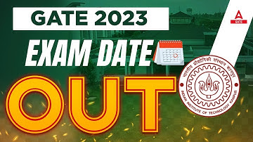 GATE 2023 | Exam Date out