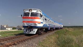 [БЧ] Дизель-поезд МДП-005 близ ст. Малорита / [BCh] MDP-005 DMu near Malorita station
