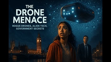 🎬 THE DRONE MENACE | AI-Generated Short Film | Rogue Drones, Alien Tech, Government Secrets