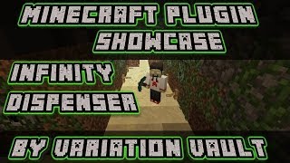 Minecraft Bukkit Plugin - Infinity Dispenser - Unlimited items in dispensers !