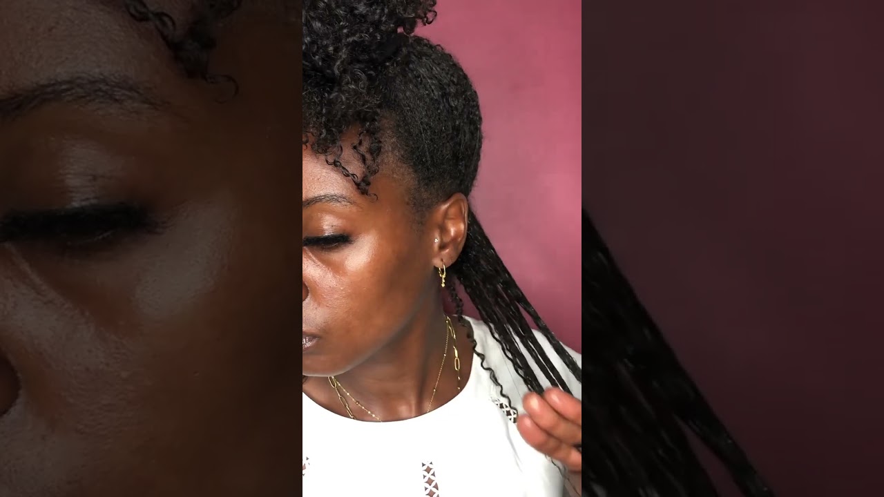 Style your hair with Shea Moisture🌸🌸