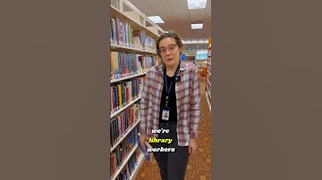 We’re a library! Of course, we don’t make silly videos! 🤪📚