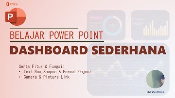Design Dashboard di Power Point | 004 #TutorialMicrosoftOffice