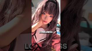 Lonely Girl In Japan 💔💔 #lonely #viral