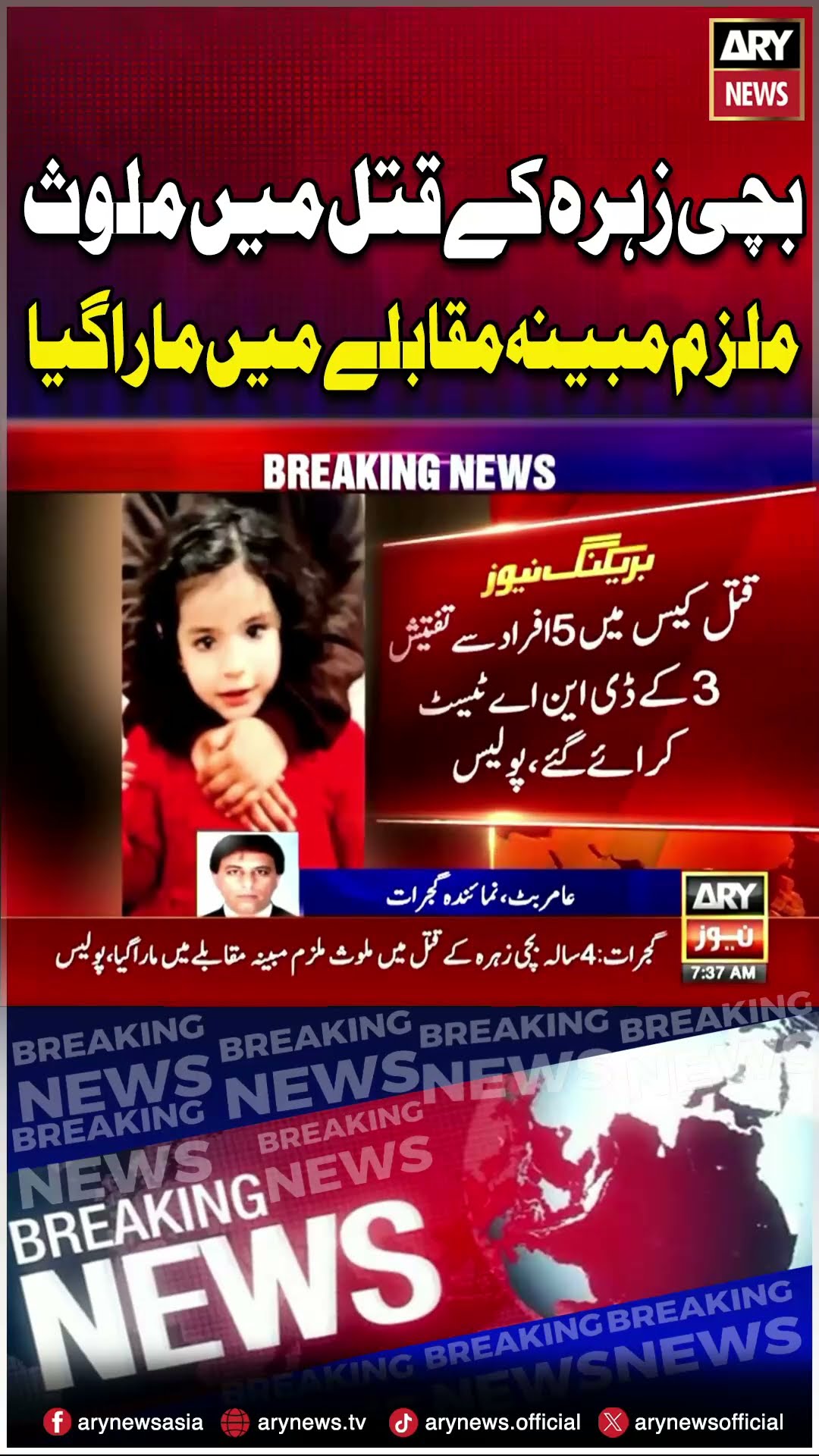 #Gujrat #police #Zahra #breakingnews