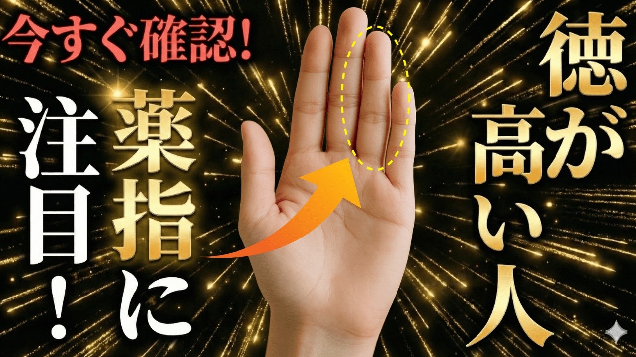 【手相占い】徳が高すぎる人に現れる手相10選 #手相 #占い