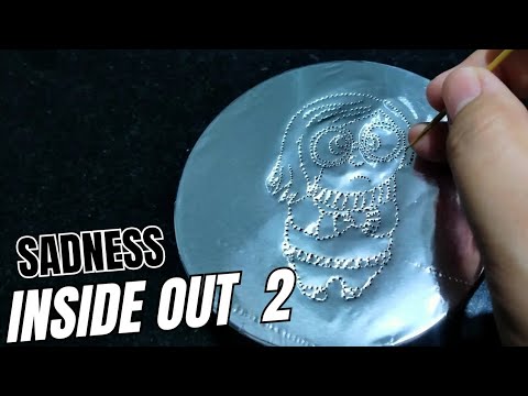 SADNESS INSIDE OUT 2 | ASMRSOUNDS ALUMINIUM FOIL TRACING