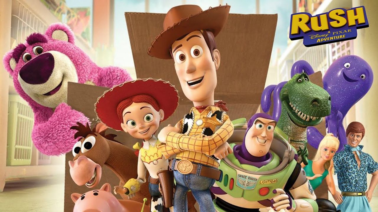 El Mundo De Toy Story En Rush Una Aventura De Disney Pixar Youtube