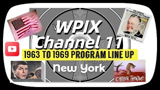 WPIX Channel 11. Your Evening TV Line Up. The Munster's And Star Trek.{1963 -1969}{News Photographs}