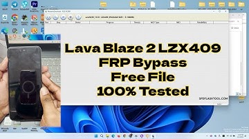 Lava Blaze 2 (LZX409) FRP and Pattern Remove with SPD tool, file link discription  @HowToEveryDo