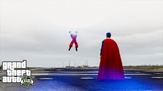 Goku Super Saiyan Vs Superman - God Battle Gta V Mods