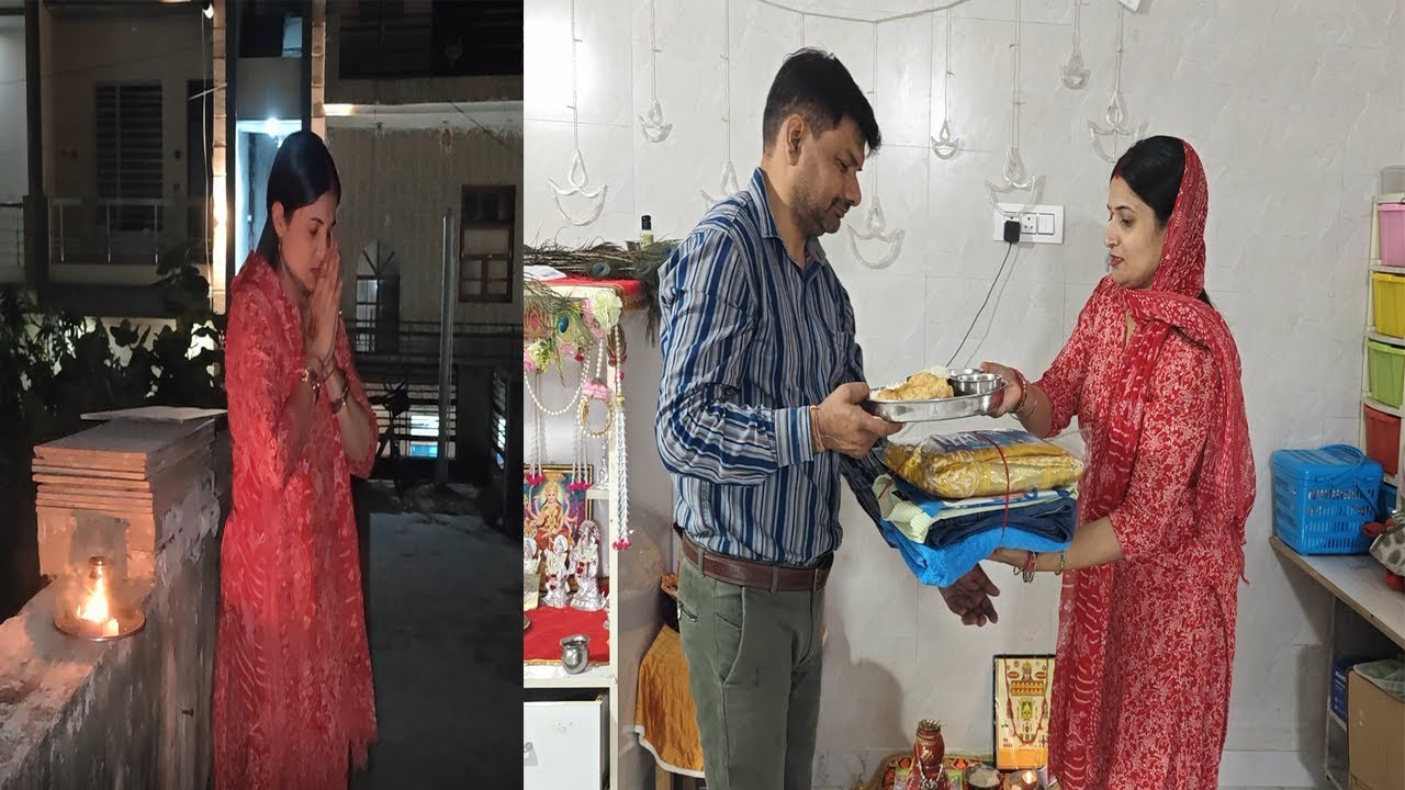 🌸ये त्यौहार साल भर के होते है🌸तो जो चीज मैं खुद इस्तेमाल नहीं करती🌸वो दूसरे को कैसे दे दू🌸अहोई पूजा