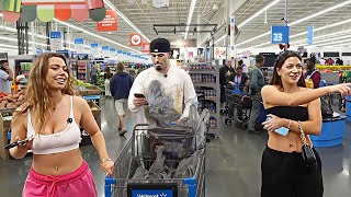 Braeden Goes Grocery Shopping With Lanah And Sage...