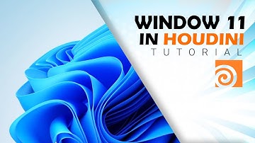 Houdini Tutorial: Windows 11 Theme Animation