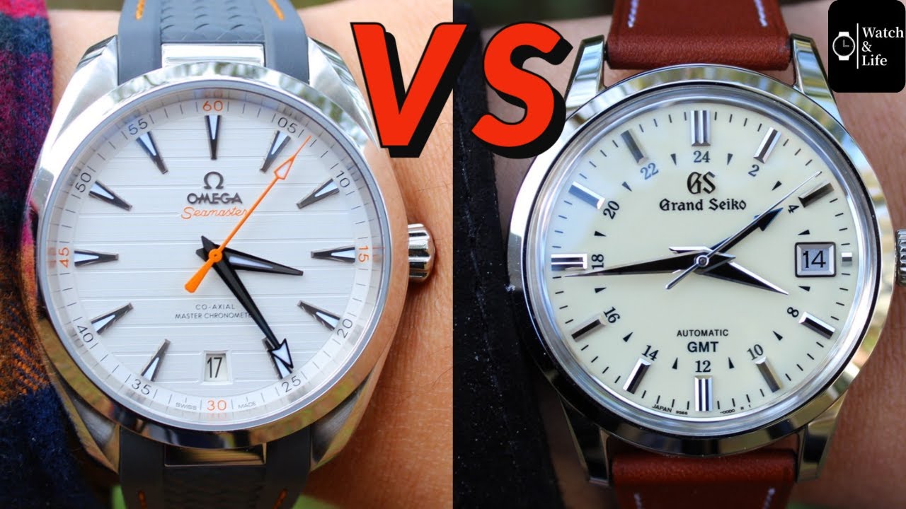 Omega VS Grand Seiko!! Battle of the Aquaterra vs SBGM 221 - Watch Versus -  YouTube