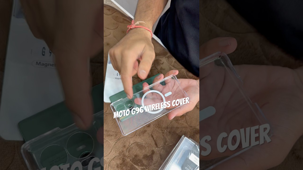 Moto g96 wireless magsafe charging cover | magsafe cover g96 | moto g96 MagSafe