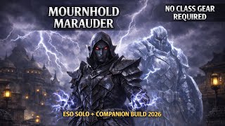 ESO Solo Build 2026 – Mournhold Marauder | Companion Tank | No Class Gear