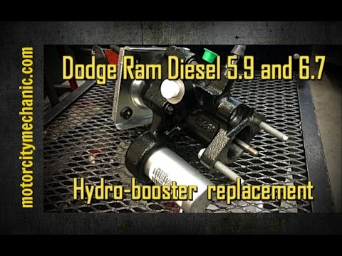 Dodge Ram Diesel 5.9 and 6.7 hydro-booster replacement