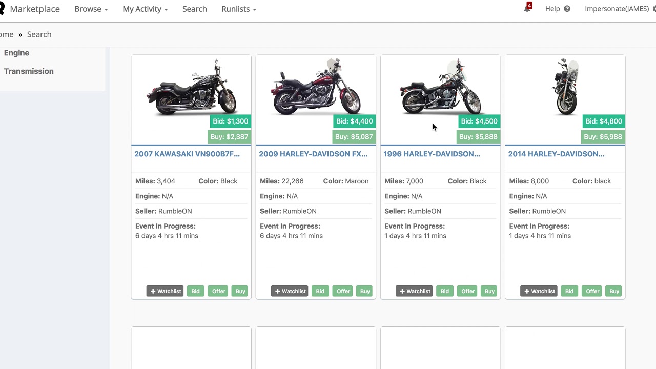 how to change your view on Dealer Direct