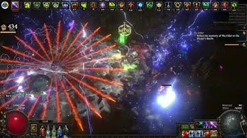 PoE [3.19] Lightning Arrow/Storm Rain Deadeye Minotaur in 2 seconds