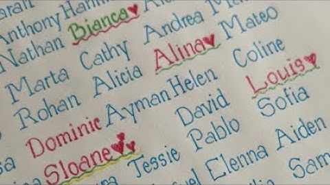 Handwriting name 28/11 #handwriting #calligraphy #lettering #drawing #satisfying #relaxing #writing