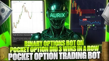 BINARY OPTIONS BOT ON POCKET OPTION DID 3 WINS IN A ROW | POCKET OPTION TRADING BOT