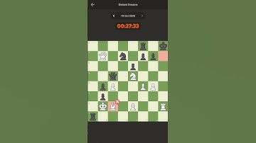 DAILY CHESS PUZZLE - 3 MINS. CHALLENGE !!! - 19-10-25 #chess